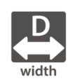 Women's WPED6 Ped Walker width icon