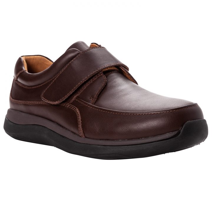 Parker Men's leather comfortable shoes 3D view