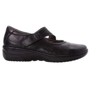 Womens leather clearance slip resistant shoes