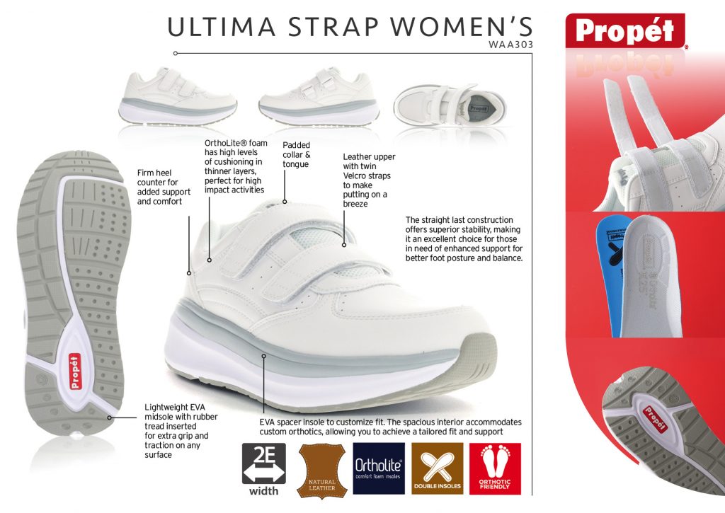 Ultima strap womens WAA303 shoe
